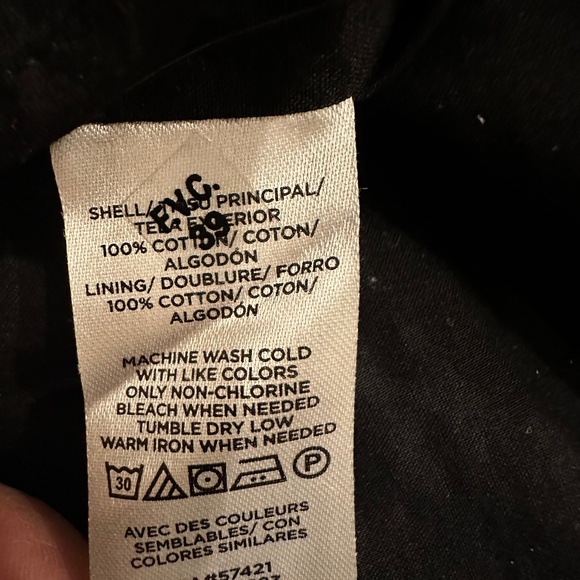 NWOT NEW LOFT Women's BLACK square neck Puff Sleeve Blouse Top size XXL - Picture 4 of 5